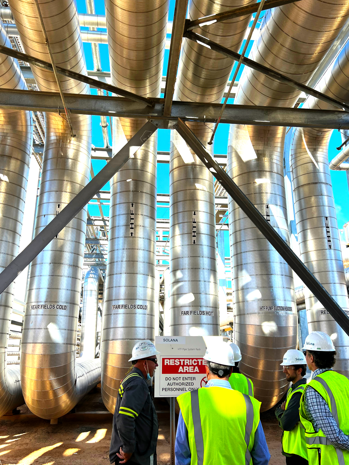 ESOL Visits Solana, Largest Trough-Type Solar Plant